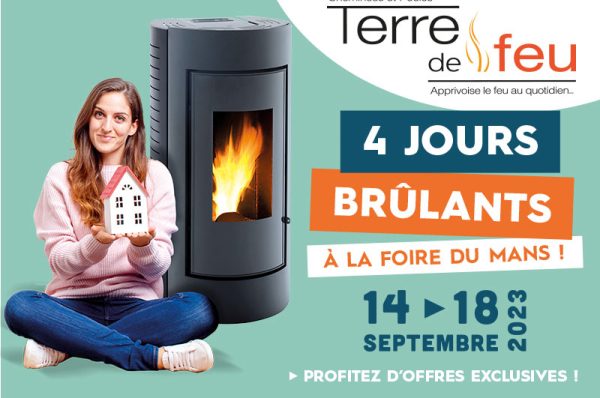 Retrouvez-nous à la Foire du Mans du 14 au 18 septembre aux emplacements 105 à 108 au Hall D