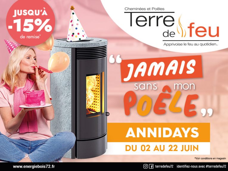 Du 2 au 22 juin, profitez d'une remise brûlante pour souffler nos bougies